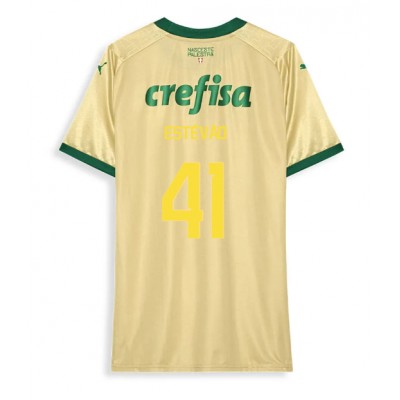 Moški Nogometni dresi Palmeiras Estevao Willian #41 Tretji 2024-25 Kratek Rokav Moški Nogometni dresi Palmeiras Estevao Willian #41 Tretji 2024-25 Kratek Rokav